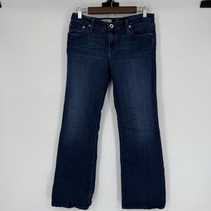 AG Adriano Goldschmied Womens Jeans The Angel Boot Cut Light Wash 31R Cowgirl